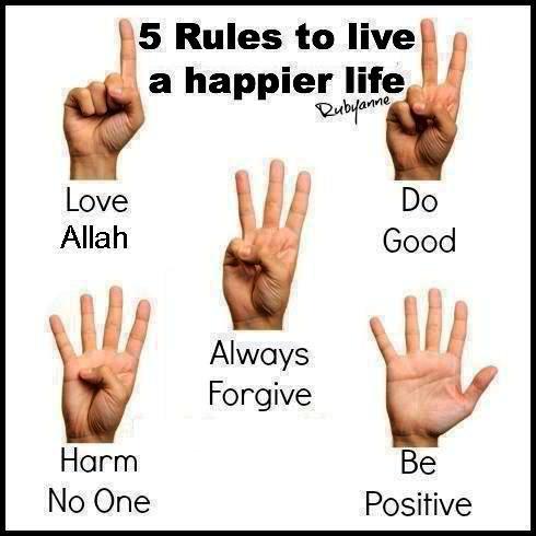 5-rules-to-live-a-happier-life-islam