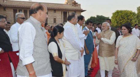 INDIA’S MODI MEETS PAKISTAN PM, OTHER SOUTH ASIA LEADERS
