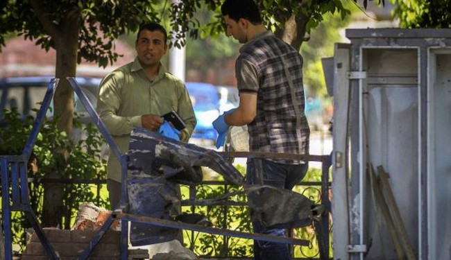 Bomb blast reported at Egypt polling station
