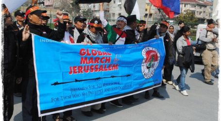 GLOBAL MARCH TO JERUSALEM LAUNCHED IN GAZA