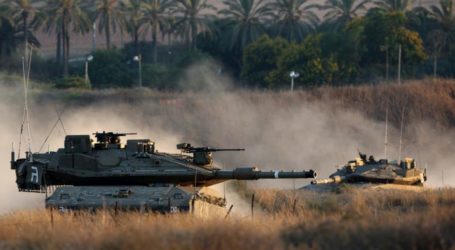 ZIONIST FORCES LAUNCH GROUND ATTACK FROM NORTH AND EAST OF GAZA BORDERS
