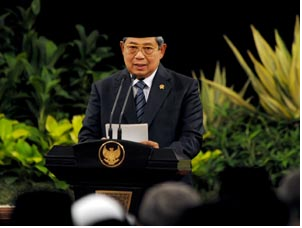 INDONESIA GIVES REAL SUPPORT TO PALESTINIANS: SBY