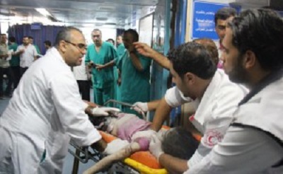 NINETEENTH DAY OF ISRAELI AGGRESSION, 815 PEOPLE DIED AND 5,240 OTHER WOUNDED