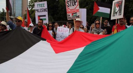 PROTESTERS SLAM UN SILENCE ON PALESTINE