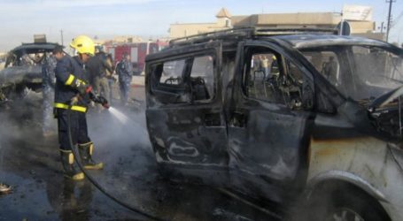 CAR BOMB CLAIMS 17 LIVES IN IRAQ’S CAPITAL