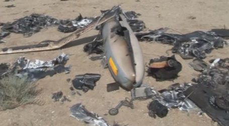 IRAN RELEASES PICTURES OF DOWNED ISRAELI ‘HERMES’ DRONE
