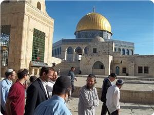 EXTREMIST ISRAELI SETTLERS STORM AL-AQSA MOSQUE