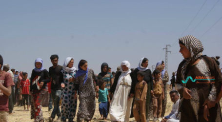 SYRIAN WOMEN SHOW SOLIDARITY WITH YEZIDI PEERS