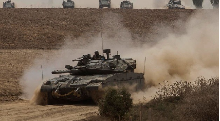ZIONIST ISRAEL STAGES 1ST GAZA INCURSION SINCE CEASE-FIRE