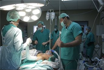 SOUTH AFRICAN MEDICAL TEAM ARRIVES IN GAZA