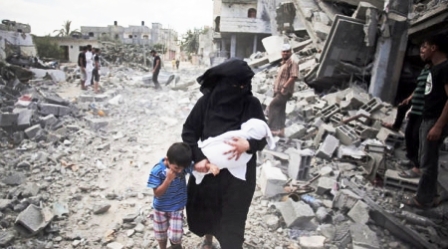 GAZA NEEDS $30 MILLION FOR RUBBLE CLEARING