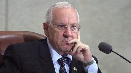 REUVEN RIVLIN: ‘ISRAEL IS A SICK SOCIETY’