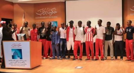 YOUNG CAMEROONIAN SOCCER PLAYERS CONVERT TO ISLAM DUE TO ITS PEACE AND KINDNESS