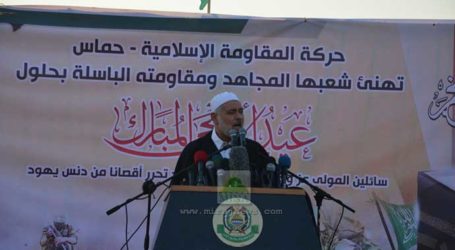 HANIYEH CALLS FOR UNITY AGAINST ISRAELI OCCUPATION OF AL-AQSA