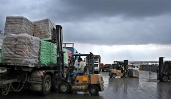 CONSTRUCTION MATERIALS TO ENTER GAZA TUESDAY
