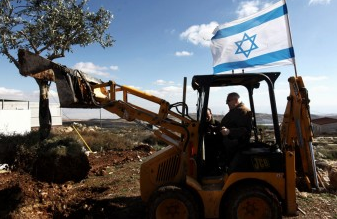 ISRAELI FORCES RIP OFF SALFIT TO EXPAND SETTLEMENTS