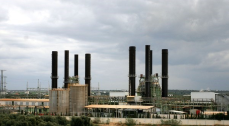 GAZA POWER PLANT STOPS WORKING AT FULL CAPACITY