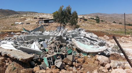 IOF DEMOLISH THREE HISTORIC BUILDINGS IN SOUTH OF NABLUS