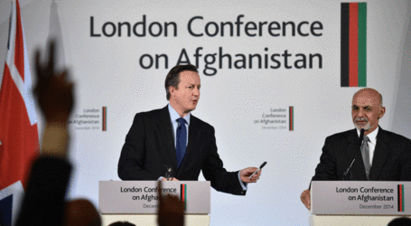 AFGHAN LEADERS SEEK SUPPORT AT UK CONFERENCE