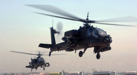 EGYPT RECEIVES 10 APACHE HELICOPTERS FROM US