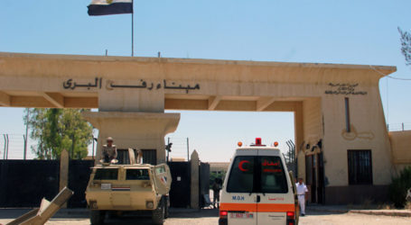 EGYPT TO REOPEN RAFAH CROSSING FOR GAZANS