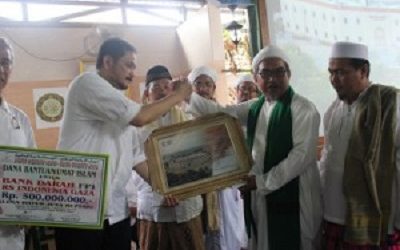 FPI DONATES BANK OF BLOOD  FOR INDONESIA HOSPITAL IN GAZA