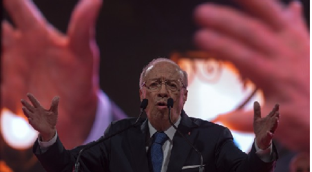 ESSEBSI CLAIMS VICTORY IN TUNISIAN ELECTION