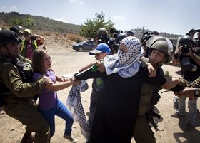 IOA BRINGS PALESTINIAN CHILD TO COURT HANDCUFFED