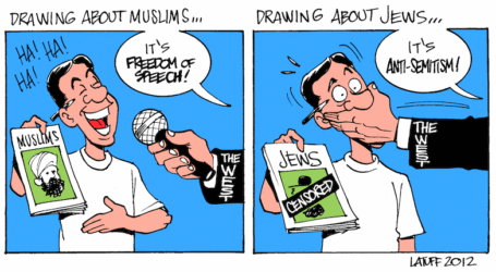 CHARLIE HEBDO CASE REVEALS EVIDENTLY WESTERN DOUBLE STANDARDS ON FREEDOM OF EXPRESSION
