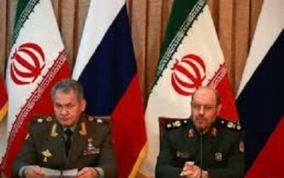 RUSSIA AND IRAN SIGN MILITARY COOPERATION DEAL