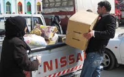 FOOD ENTERS SYRIA’S HOMS AFTER CEASEFIRE: UN