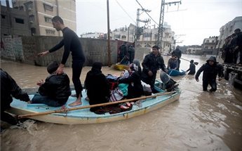 ISRAEL DENIES GAZA GOVT FLOODWATER ALLEGATIONS