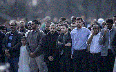 QATAR SOLIDARITY WALK FOR 3 MUSLIM STUDENTS KILLED IN US