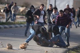 PROTESTERS WOUNDED IN VIOLENT IOF ATTACKS ON W. BANK MARCHES