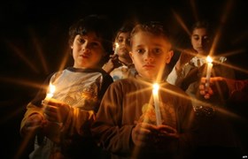 POWER STATION IN GAZA SHUT DOWN ON MONDAY EVENING