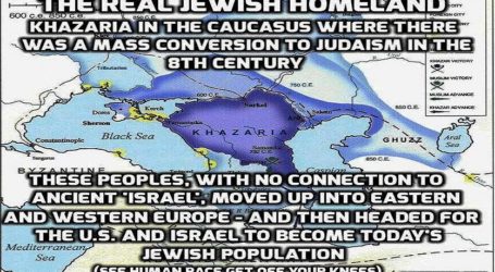 THE TRUTH ABOUT KHAZARS: THE SELF-STYLED “JEWS” ARE NOT SEMITIC