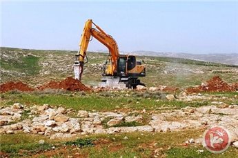 ISRAEL LEVELS PRIVATE LAND IN VILLAGE SOUTH OF BETHLEHEM