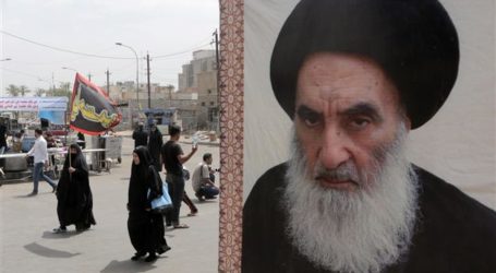 IRAQI SHIITE CLERIC URGED POLITICIANS TO END ALL DISPUTES