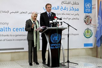 UNRWA CHIEF CALLS FOR DONORS TO FULFIL GAZA PLEDGES