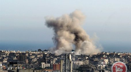 ISRAEL LAUNCHES STRIKES ACROSS THE GAZA STRIP