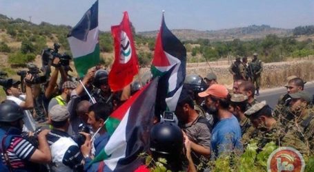 ISRAELI FORCES SUPPRESS MARCH OVER WEST BANK CHURCH SETTLEMENT PLANS