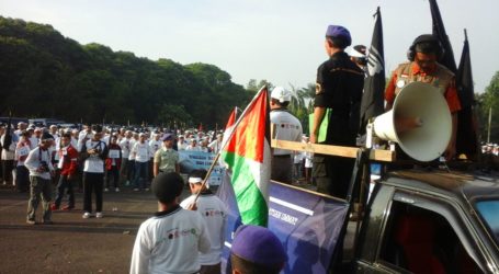 3.000 INDONESIAN PEOPLE RALLIED FOR “LOVING AL-AQSA”