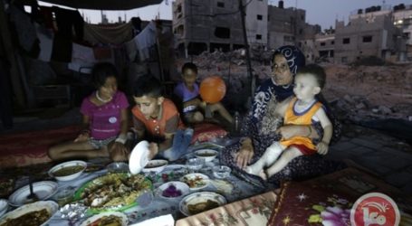 PALESTINIANS MARK ONE YEAR SINCE GAZA WAR