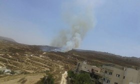 SETTLERS TORCH HUNDREDS OF DUNUMS IN SOUTHERN NABLUS