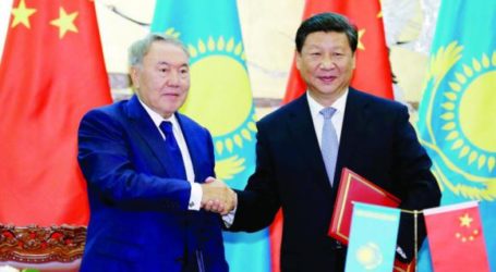 KAZAKHSTAN, CHINA SIGN 25 AGREEMENTS  WORTH $ 23 BILLION