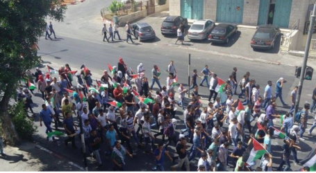 BETHLEHEM YOUTHS PROTEST AGAINST AL-AQSA VIOLATION