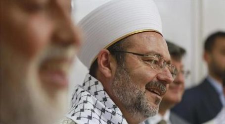 TURKEY’S TOP CLERIC WELCOMES PALESTINIAN FLAG AT UN