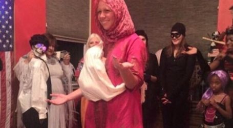 HALLOWEEN REFUGEE OUTFIT SPARKS OUTRAGE