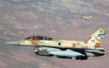 ISRAEL STRIKES GAZA BY AIR