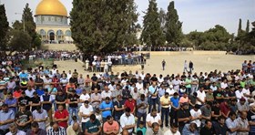 AL-AQSA PREACHER CONDEMNS ISRAELI DEPORTATION POLICY